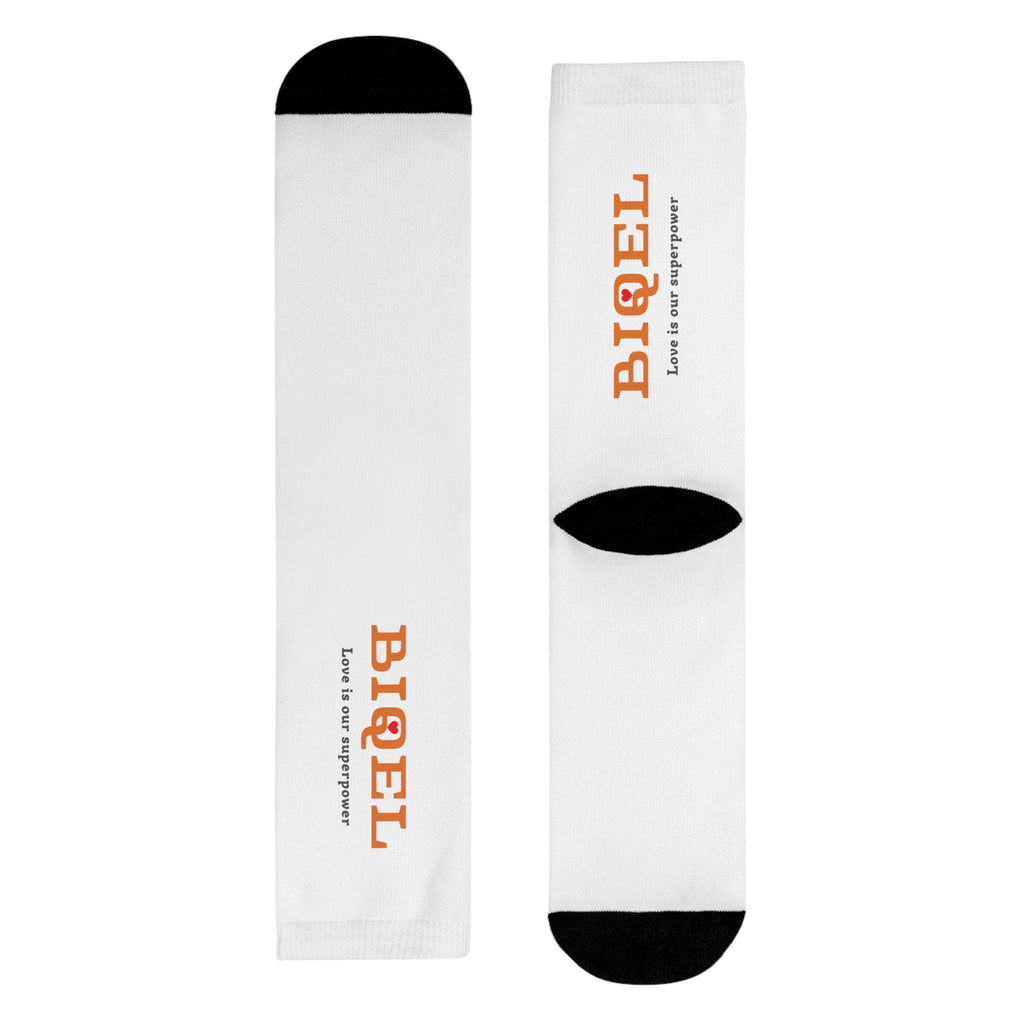 BIQEL' Love is our superpower Sublimated Casual Socks