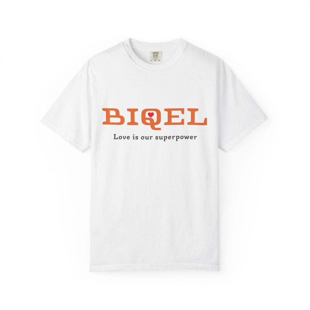 T-Shirt — "BIOEL" Love Is Our Superpower Graphic Tee