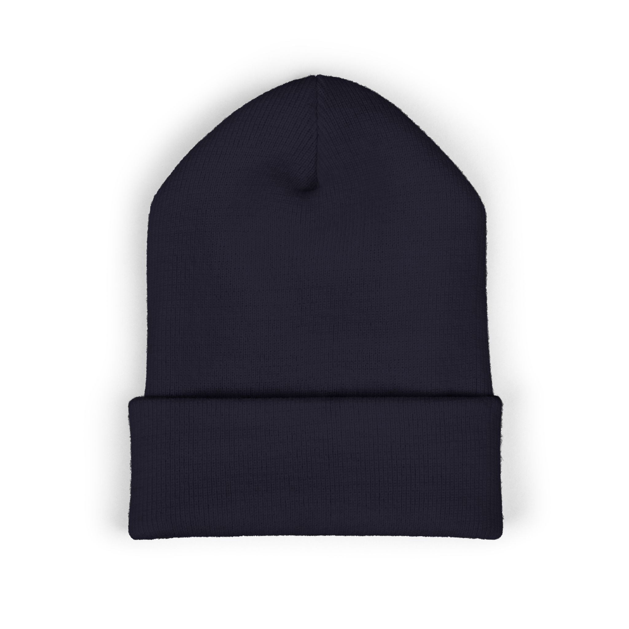 Embroidered "BIQEL" Cuffed Beanie – "Love Is Our Superpower" Winter Knit Hat