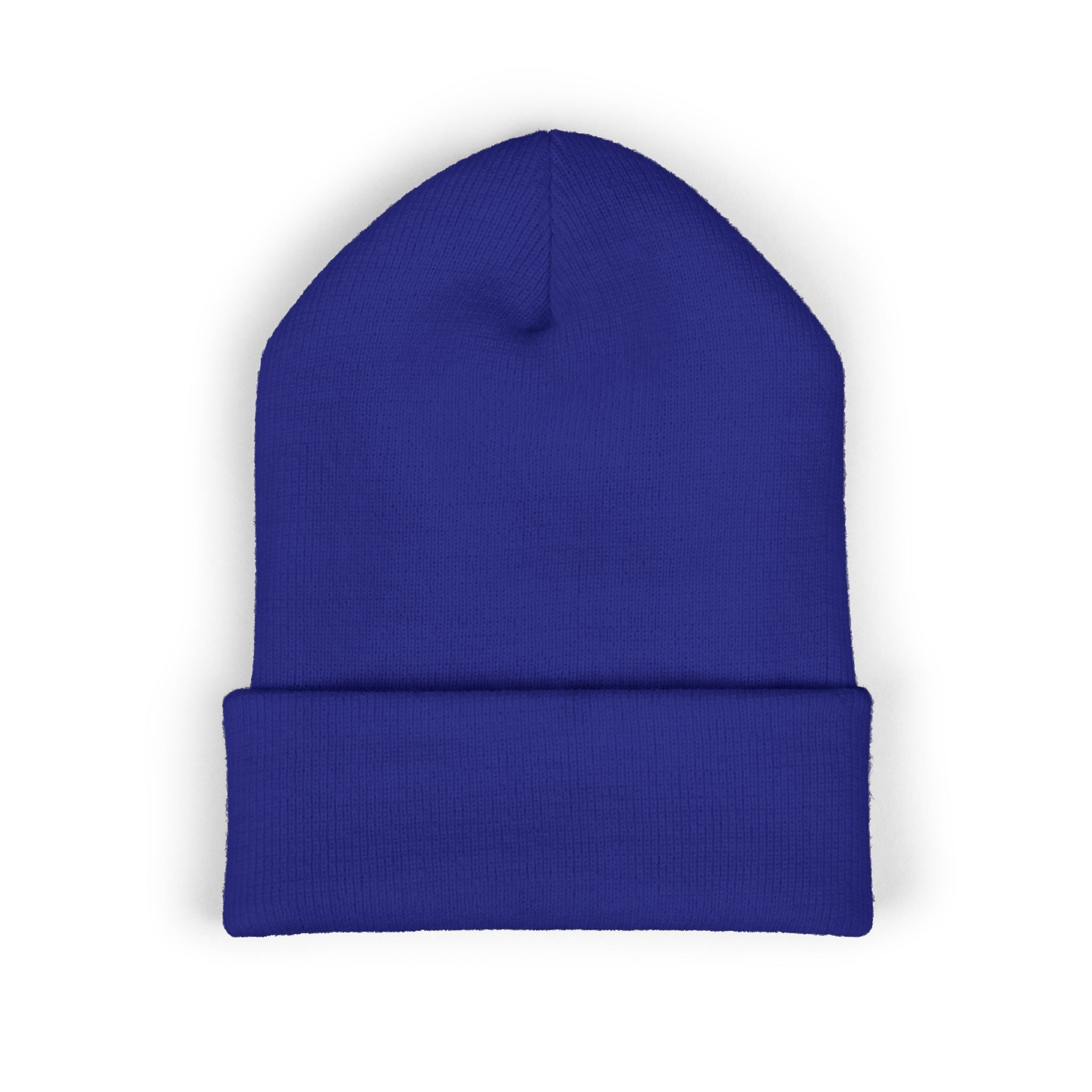 Embroidered "BIQEL" Cuffed Beanie – "Love Is Our Superpower" Winter Knit Hat