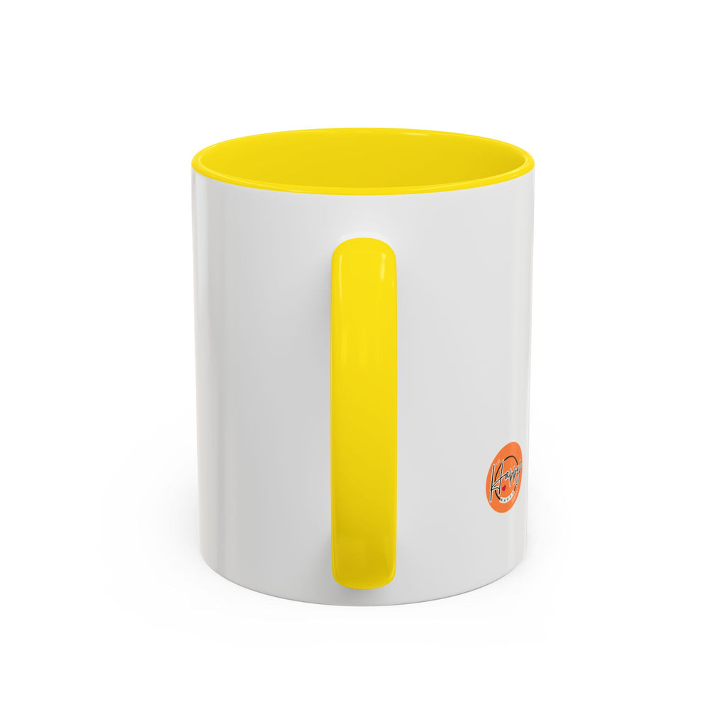 BIQEL Accent Coffee Mug – "Love is our superpower" Inspirational Coffee Cup