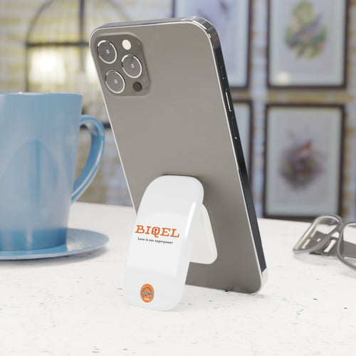 "BIQEL" Love Is Our Superpower Phone Grip  - Click-On Stand