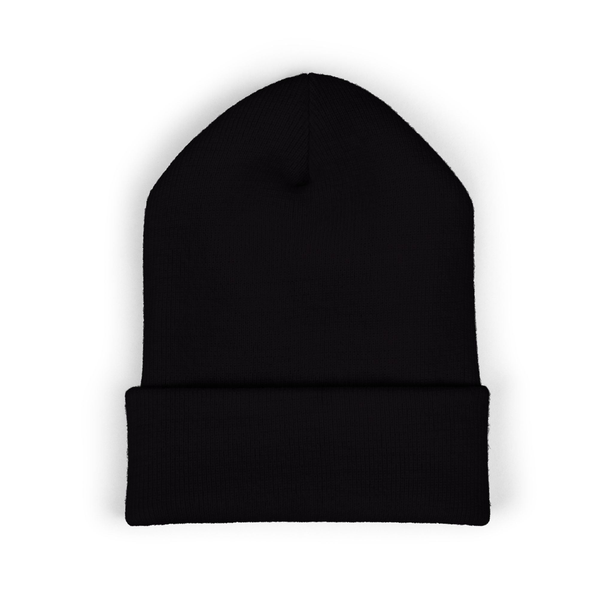 Embroidered "BIQEL" Cuffed Beanie – "Love Is Our Superpower" Winter Knit Hat
