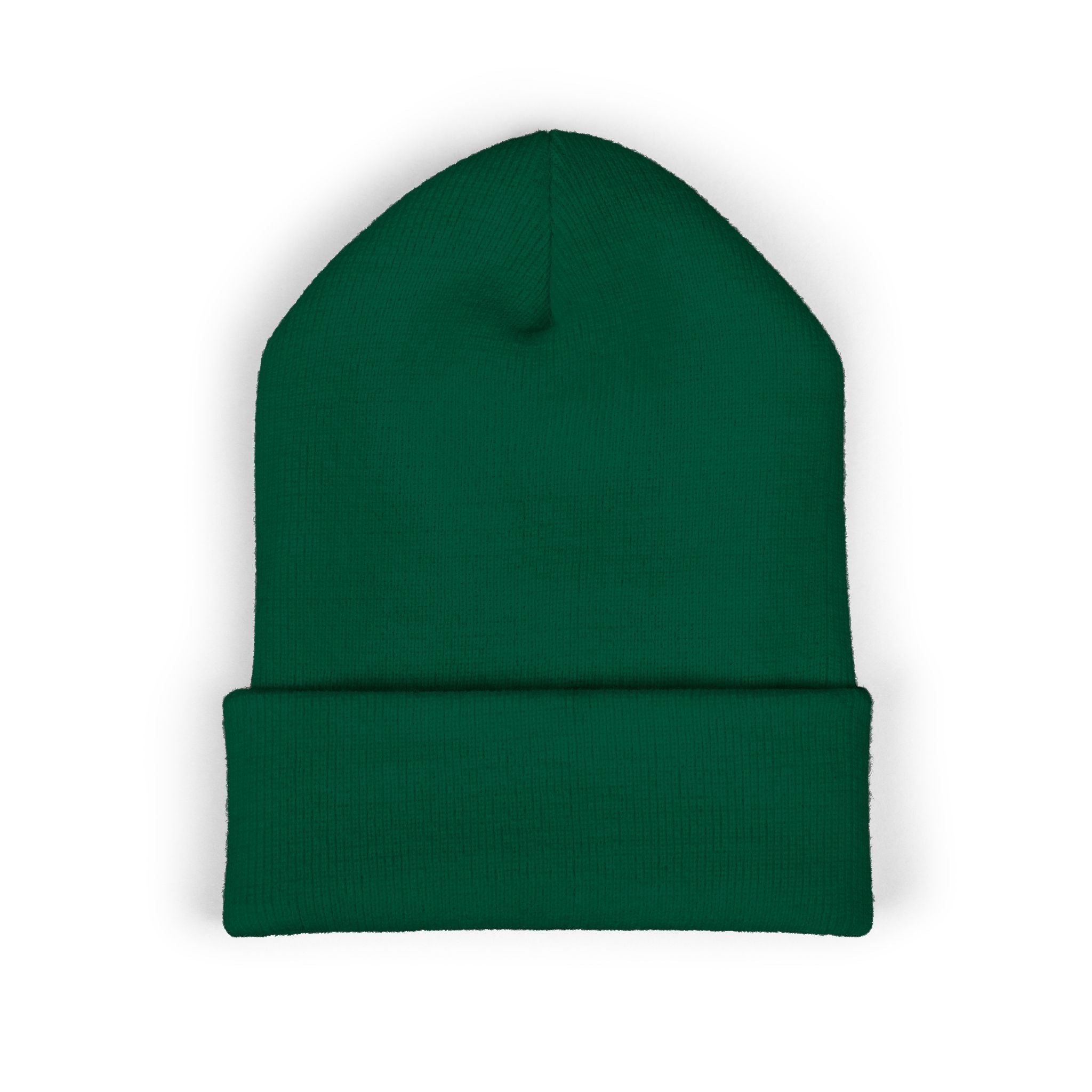 Embroidered "BIQEL" Cuffed Beanie – "Love Is Our Superpower" Winter Knit Hat