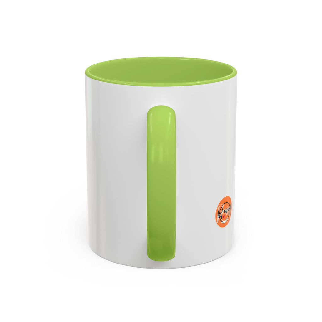 BIQEL Accent Coffee Mug – "Love is our superpower" Inspirational Coffee Cup