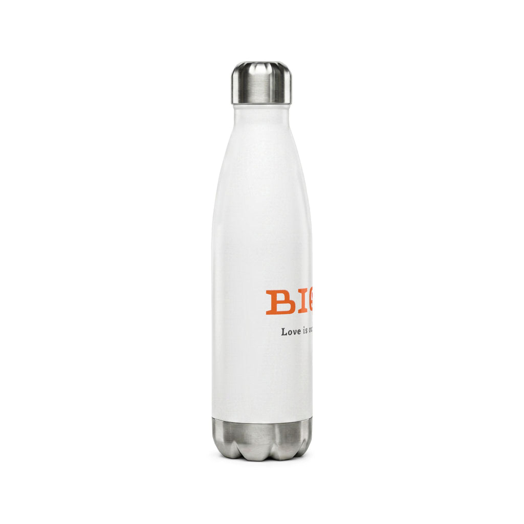 Biquel Stainless Steel Water Bottle 17oz — "Love is our superpower" Insulated Bottle